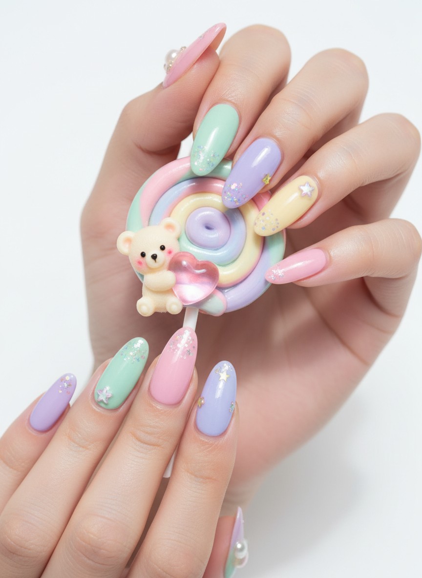 12 Saint Valentine Nails 3D Designs That Are Viral Right Now (2026) 9 Image