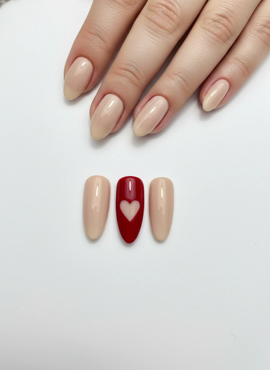 15+ Dreamy Valentine Nails Almond Designs Trending in 2026 (From Cute to Sultry)