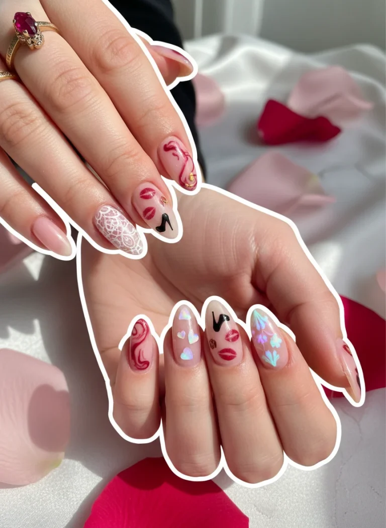 Thumbnail 15+ Dreamy Valentine Nails Almond Designs Trending in 2026 (From Cute to Sultry)