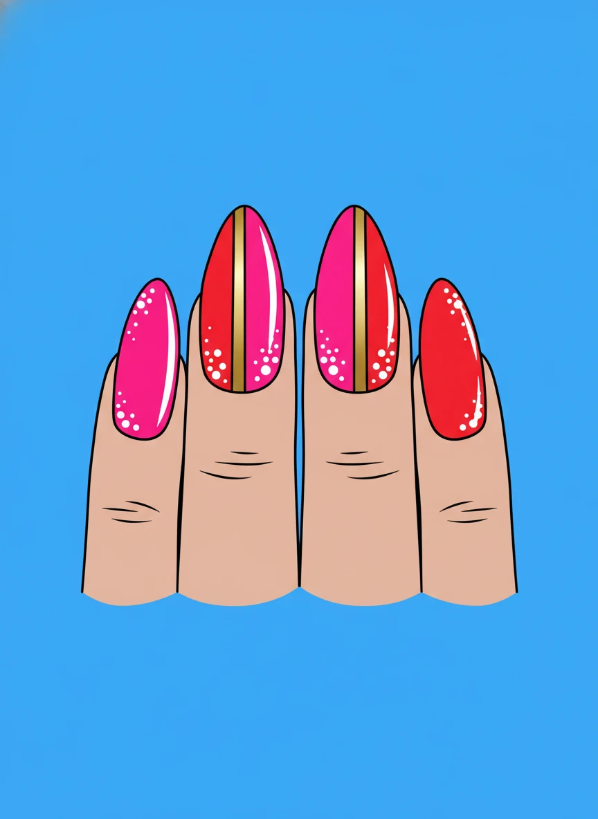 15+ Dreamy Valentine Nails Almond Designs Trending in 2026 (From Cute to Sultry)