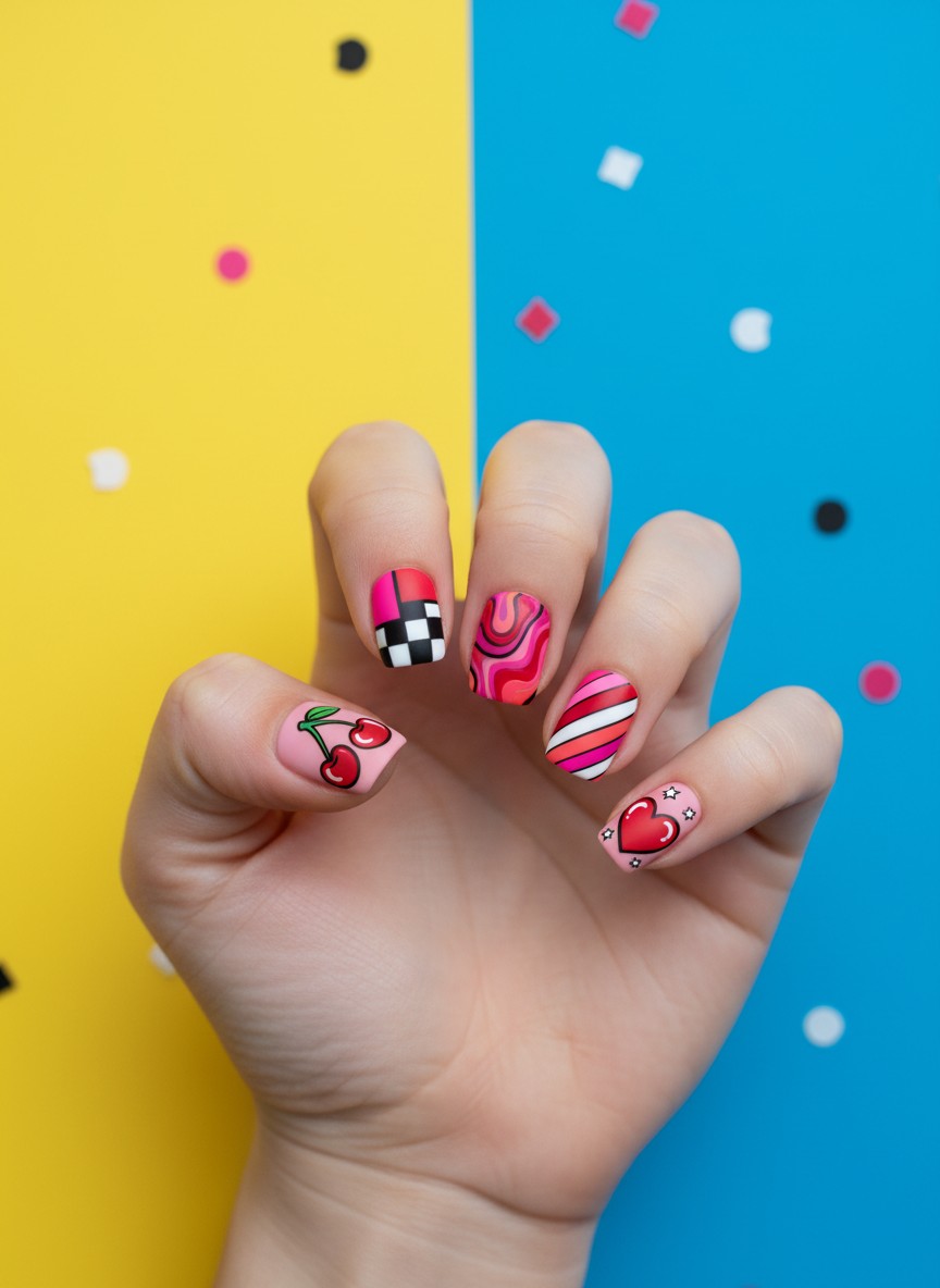 15 Valentine Day Y2K Nails: Best Retro Heart Designs for 2026 9 Image