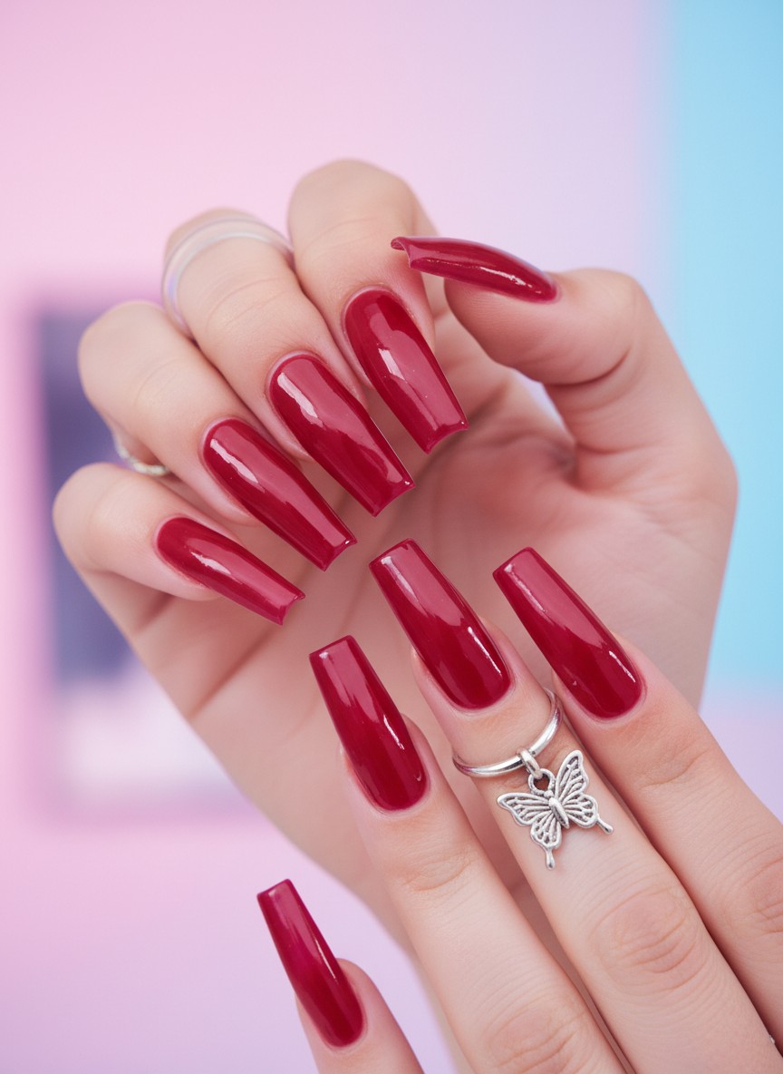 15 Valentine Day Y2K Nails: Best Retro Heart Designs for 2026 11 Image