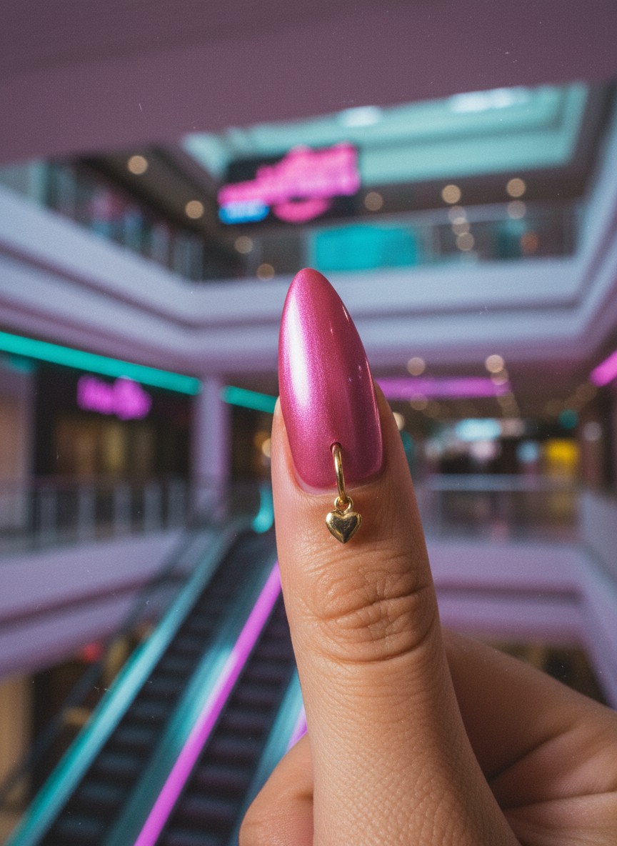 15 Valentine Nails 2000s Ideas: The Ultimate Y2K Aesthetic Guide (2026) 7 Image