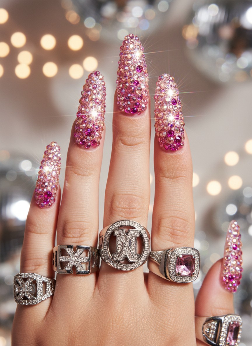 15 Valentine Nails 2000s Ideas: The Ultimate Y2K Aesthetic Guide (2026) 5 Image