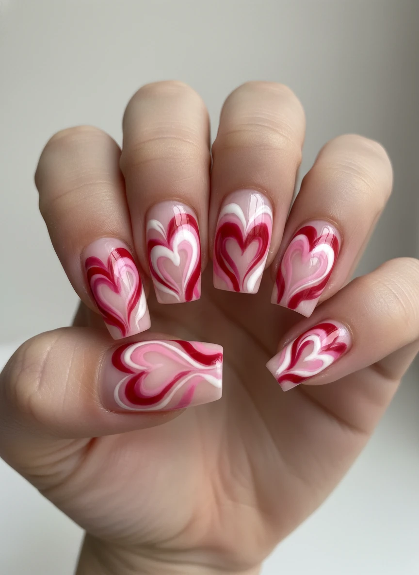 15 Valentine Nails Coffin Designs That Will Trend everywhere in 2026 14 15 Valentine Nails Coffin Designs That Will Trend everywhere in 2026