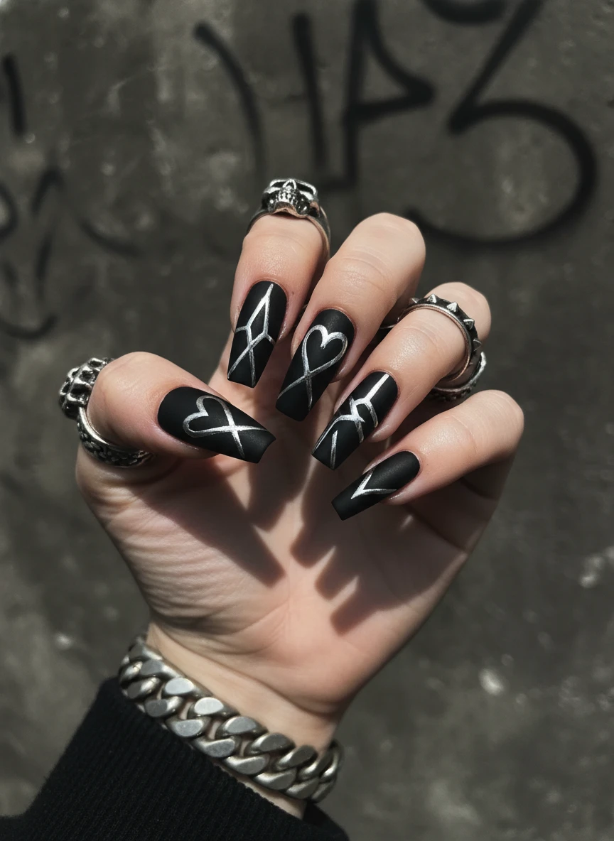 15 Valentine Nails Coffin Designs That Will Trend everywhere in 2026 6 15 Valentine Nails Coffin Designs That Will Trend everywhere in 2026