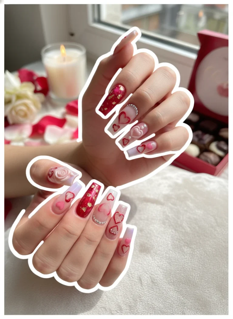 Thumbnail 15 Valentine Nails Coffin Designs That Will Trend everywhere in 2026