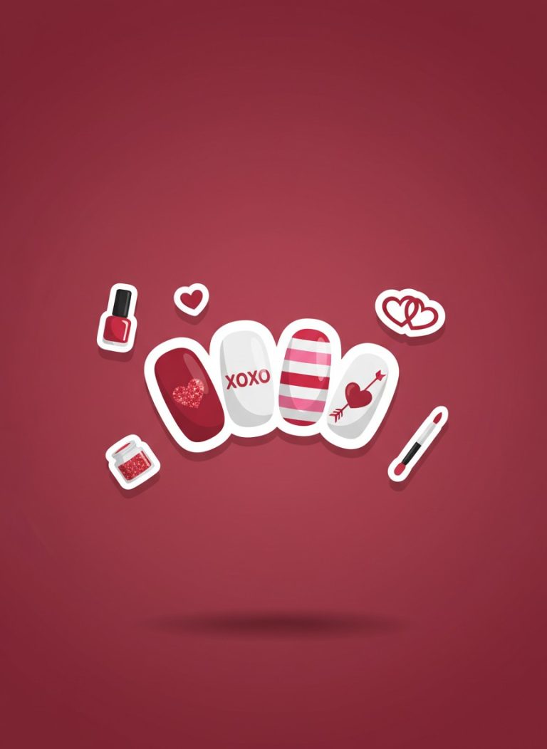 Thumbnail 15 Trendy Acrylic Valentine Nails for a Romantic Style 2026